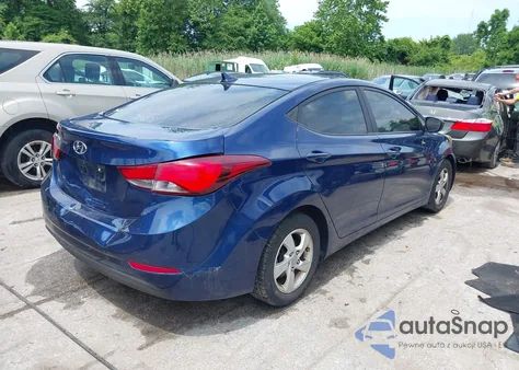 2015 Hyundai Elantra Se из США, поврежденный, VIN 5NPDH4AE5FH549376